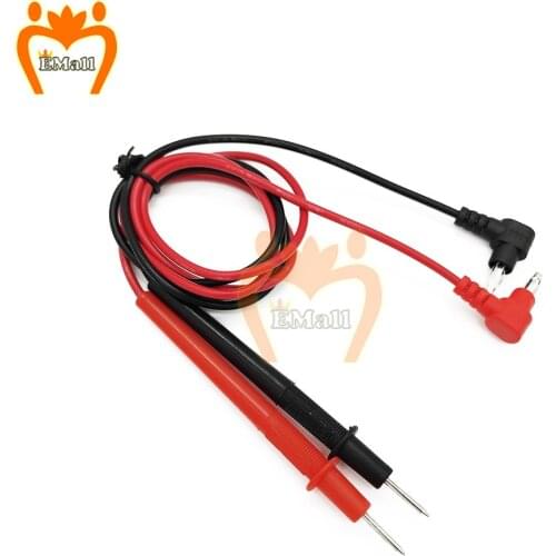 1 Pair Universal Probe Test Leads Pin for Digital Multimeter Needle Tip Meter Multi Meter Tester Lead Probe Wire Pen Cable 10A