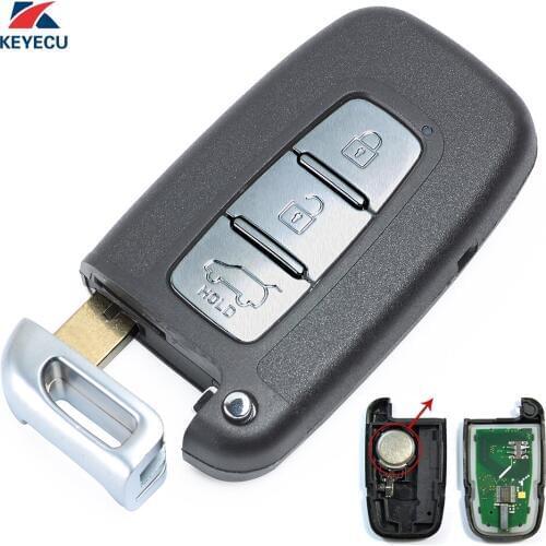 KEYECU Replacement Remote Car Key Fob 3 Button 433MHz PCF7952 ID46 for Kia K2 K5 New Sportage Sorento