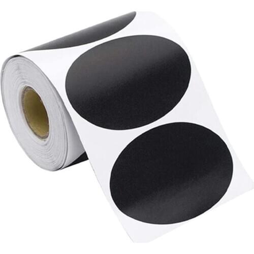 1 Roll 120 Sheets Chalkboard Labels Reusable Chalkboard Stickers Marker Classification Label For Mason Jars Tin Bottles Cans