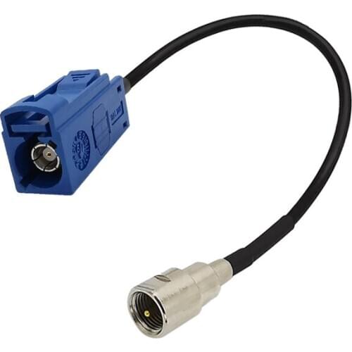 1Pcs Length 20cm RG174 Cable FAKRA C Female Jack to FME Male Plug Connector for Car GPS Antenna