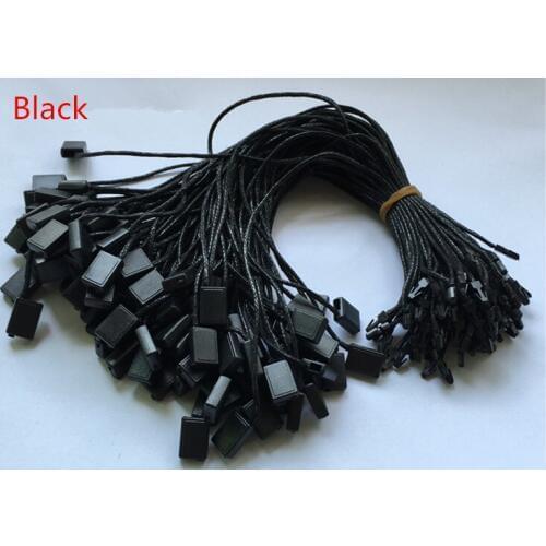 100pcs White/Black/Beige WaxedStrings/Cords Women High-grade Clothing/Wedding Dress Tag Cords Waxed Rope Stings