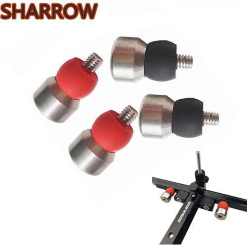 2pcs Compound Recurve Bow Sight Stabilizer Reduction Vibration Damper Absorber For Bow Outdoor Shooting Training Accessories