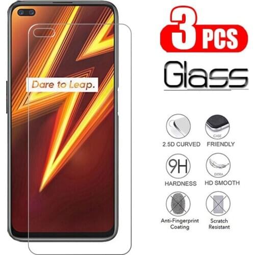 3pcs protective tempereed Glass For realme 6 pro Glass for realmy for raelme 6 pro 6pro screen protector safety tremp Film