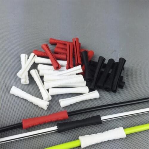 4pcs Bicycle Brake Cable Housing Mtb Rubber Protective Sleeve Cable Protectors Guides Bicycle Sleeve Silicone Cable Protector