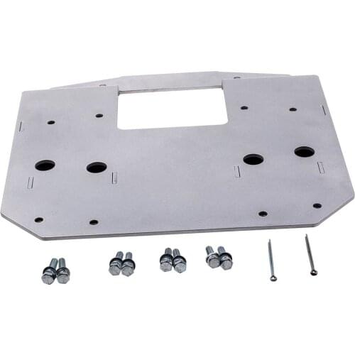 Car Spare Tire Carrier Relocation Plate Bracket Replacement For Jeep Wrangler JL
