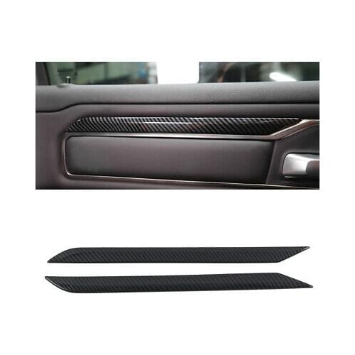 Inner Car Door Decorative Stripe Cover Trim 2pcs For Dodge Ram 1500 2019-2020