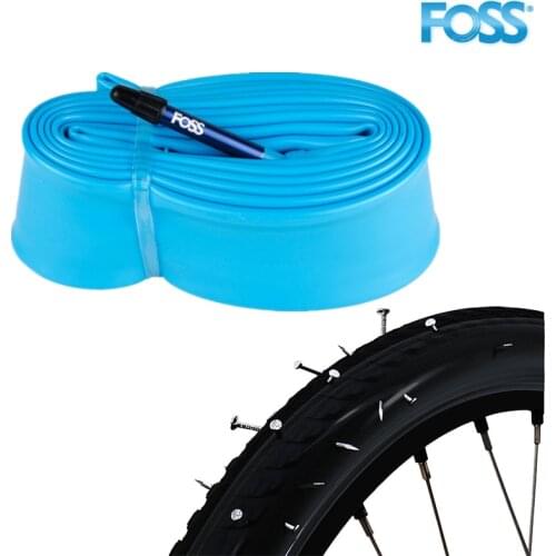 FOSS Anti-Puncture Bike Tube Schrader Presta Rubber Inner Tires Bicycle Camera For 700c/20/24/26/27.5/29 Inch Tyre Road MTB Tire