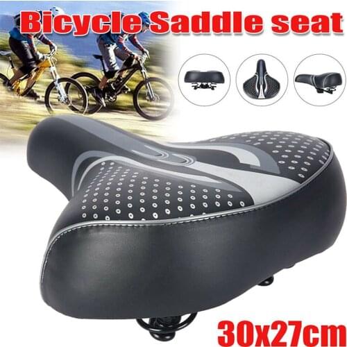 Mountain MTB Gel Extra Comfort Saddle Bike Bicycle Cycling Seat Soft Cushion Pad With Light Bicycle Cycling Accessories
