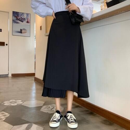 LIEZHAMO Pleated Skirt