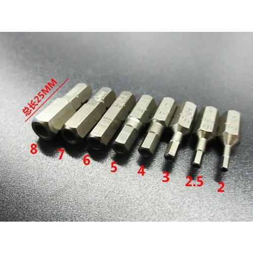 New S2 Allen security bit kit 2-8MM 8pc/set