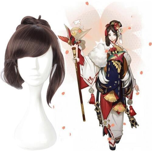 Game Onmyoji Cosplay Wigs Yaobikuni Cosplay Wigs Heat Resistant Synthetic Anime Cosplay Wig Halloween Carnival Party Women Wigs