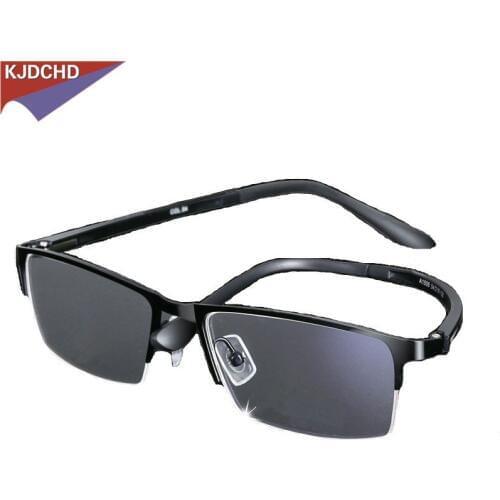 2019 Titanium Alloy Business affairs Sun glasses Transition Photochromic Reading Glasses Men Presbyopia Glasses +1.0 To +6.0