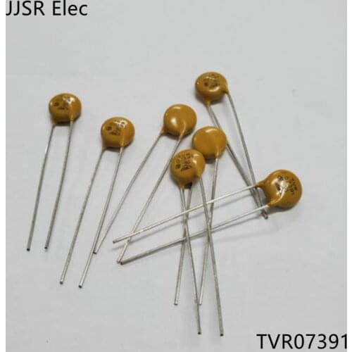 10pcs TVR07391KS42Y TVR07391 07D391K Varistor 390V surge protection TKS Thermal Resistor