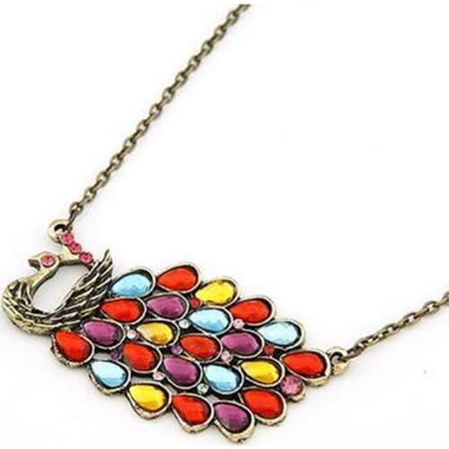 South Korea to promote a new fashion retro sweater chain necklace carved imitation gemstones