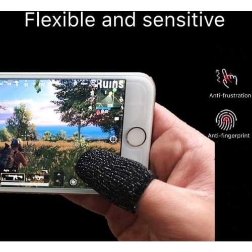 1 Pair L1 R1 Breathable Mobile Game Controller Finger Sleeve Touch Trigger For Fortnite PUBG