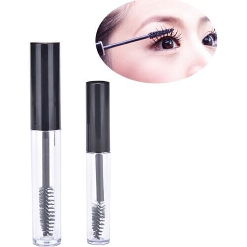 1PC 1.5ML/3.5ML Portable Empty Black Eyelash Tube Mascara Cream Vial/Container Fashionable Refillable Bottles Makeup Tool
