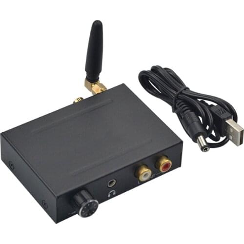 192khz Bluetooth-compatible DAC Digital to Analog Audio Converter Receiver With Volume Control For Phone Speaker DVD HDTV