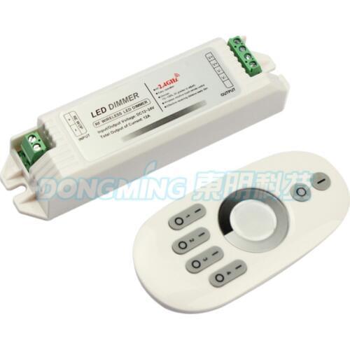 4 zone Touch panel Wireless Remote + 12A 2.4g rgb led Controller rf led Dimmer For RGB LED Strip RGB/RGBW Bulb/Panel