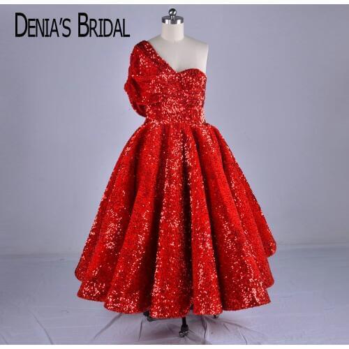 Shiny Red Velvet Evening Dresses Real Image Sweetheart Neck A Line Evening Gowns Custom Made