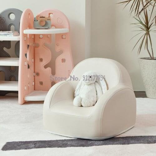 Children sofa baby infant cartoon small sofa girl princess learn to sit on stool sofa seat