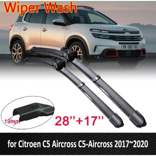 For Citroen C5 Aircross C5-Aircross 2017~2020 2018 2019 Car Wiper Blades Front Windscreen Windshield Wipers Car Accessories