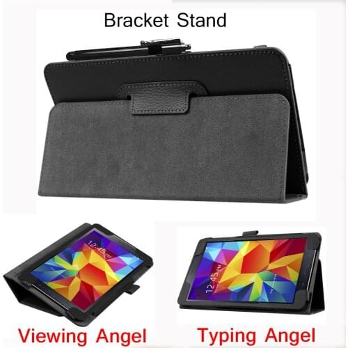 Flip Case For Tab 4 8.0 SM-T330 T331 Tablet Smart Book Cover - Ultra Slim Cover For Samsung galaxy Tab 4 8.0 SM-T335