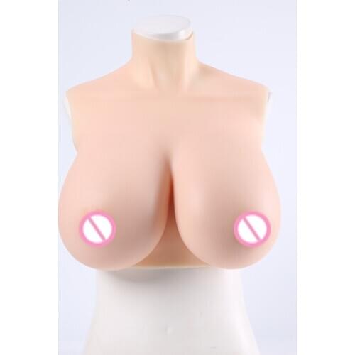 C-I cup Artificial Grade Silicone Breast Form False Fake Boobs For Crossdresser Transgender Shemale Drag-Queen Enhancer