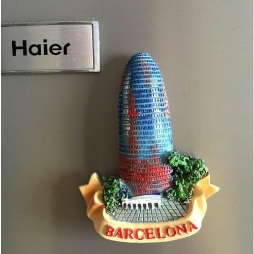 Spain Barcelona landmark Agger Bata travel fridge creative tourism souvenir souvenir