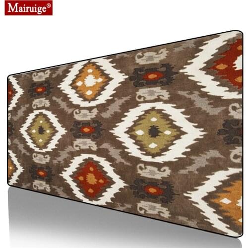 Moroccan Carpet Persian Rug Mouse Pad XXL Gamer Desk Mat Large Keyboard Pad Gaming MousePad 90x40/70x30cm for Laptop Table Pads