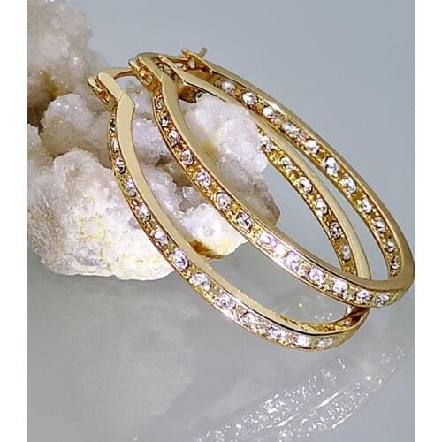 Rongyu Fashion Temperament Earring European American Earrings Manufacturers Wholesale