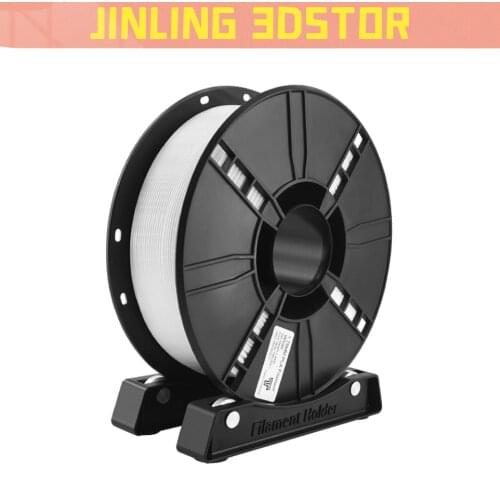 Tabletop Filament Spool Holder Material Shelves Supplies Fixed Seat For ABS PLA 3D Printing Material Rack Tray Black
