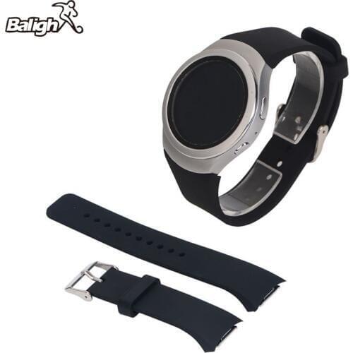 Silicone Band For Smart Samsung Galaxy Gear S2 SM-R720 Watch Band Stylish Silicone Replacement Strap