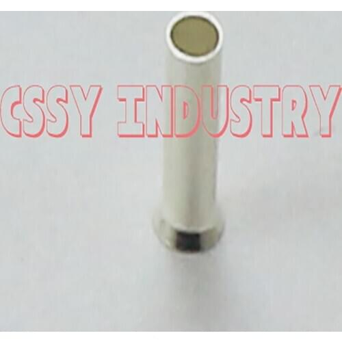 500pcs Tube naked Bare End 0.75 Square EN7512,1006,1008,1010 1012 1508 1510 1512 1518 Cold-pressed Tubular Terminal