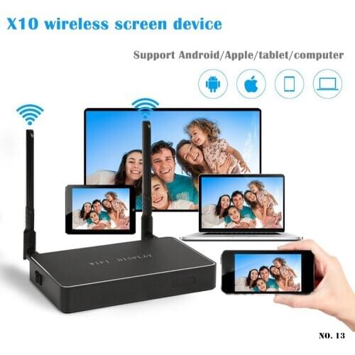Vertical Screen Advertising Machine Smartphone WiFi Wireless Same Screen Device 5G Dual Frequency HDMI Video Projector Mini Tool
