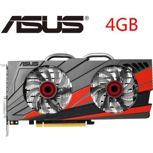 ASUS Video Card GTX 960 4GB 128Bit GDDR5 Graphics Cards for nVIDIA VGA Cards Geforce GTX960 HDMI GTX 750 Ti 950 1050 1060 Used