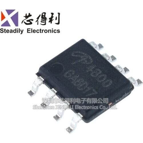 10pcs/lot Original SMD Ao4800 MOS Field Effect Transistor Double N-Channel Enhanced Transistor Sop-8