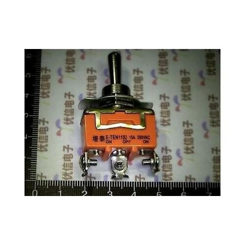 5pcs 3-Pin Toggle ON-OFF-ON Switch 15A 250VAC QC