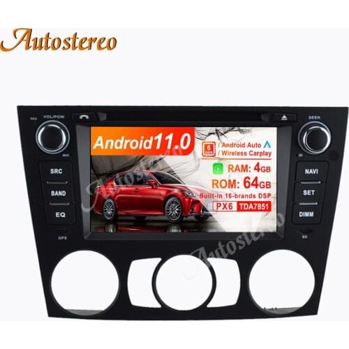 Android 10.0 4G+64G Car Radio Car GPS Navigation For BMW E90 Saloon 2005-2012 Multimedia Player Radio Tape Recorder Auto Stereo