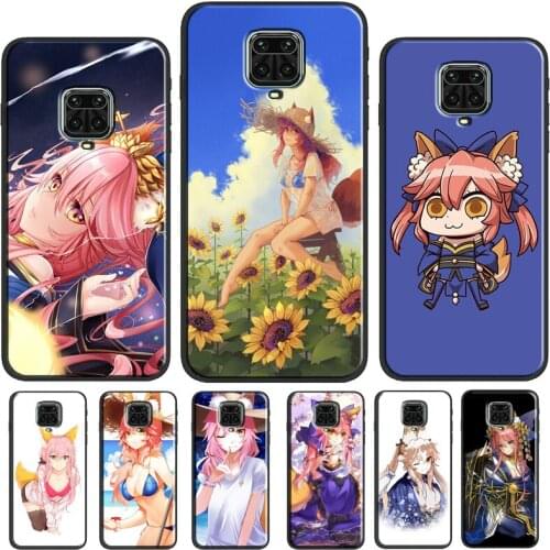 Tamamo no Mae Fate Grand order Phone Case For Redmi Note 10 Pro 9S 8T Note 8 Note 9 Pro Cover For Redmi 9T 9 9C 7A 8A 9A