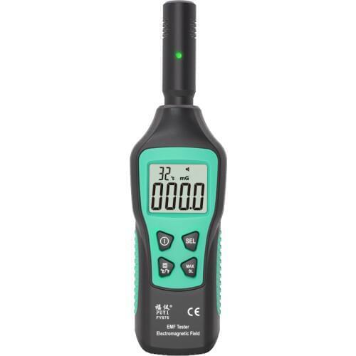 EMF Meter Electromagnetic Radiation Detector Digital magnetic Field Radiation Dosimeter EMF Nuclear Detector medidor de campo