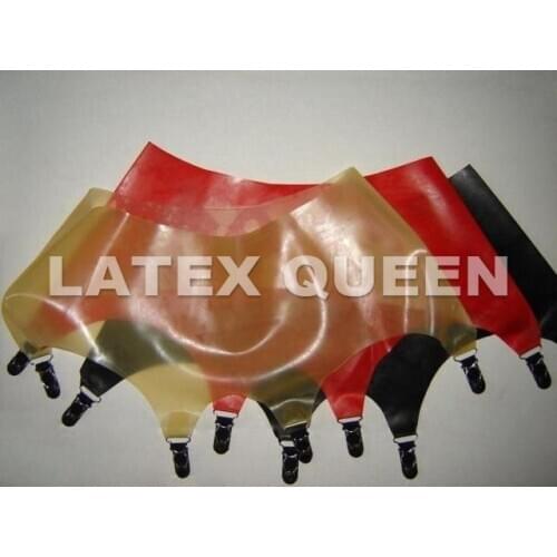 Latex garters skirt