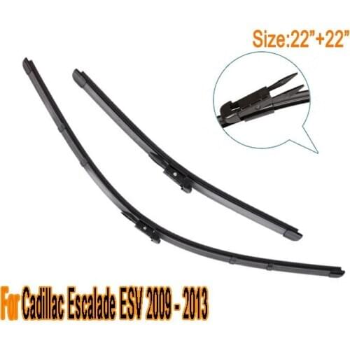For Cadillac Escalade ESV Soft Rubber Windscreen 2009-2013 Free shipping