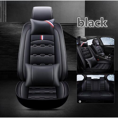 2019 new 6D Styling Car Seat Cover For Hyundai i30 ix35 ix25 Elantra Santa Fe Sonata Tucson 2016 Solaris Veloster Accent