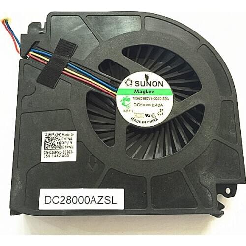 SSEA New CPU Cooling Cooler Fan for DELL M6700 laptop fan DC28000AZSL