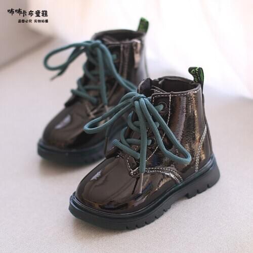 Girls Martin Boots Winter Boots Fashion Kids Boots British Wind Boots Boys Boots Little Boots women shoes Warm boots