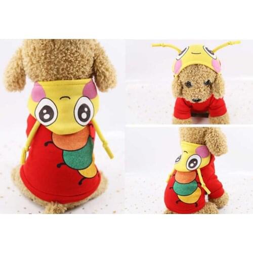 Dog Clothes For Bulldogs Yorkshire Sweatshirt Clothing Pet Chihuahua Warm Dogs Jersey Hoodie Autumn Winter Sweater