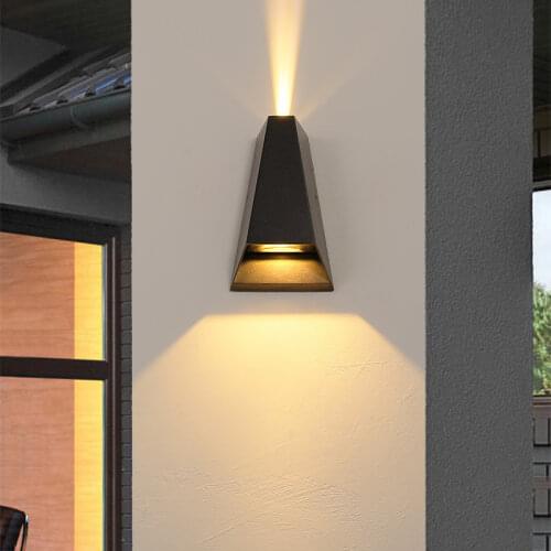 Modern Outdoor Wall Light street sconce 8W Waterproof Ip65 lamp Cree Led Aluminum Outdoor Light Wall
