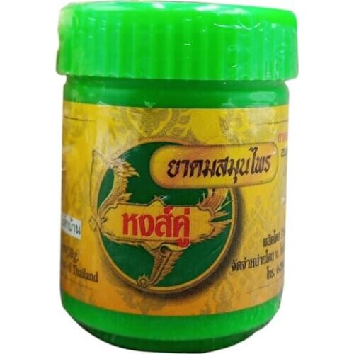Hong Thai Traditional Thai Herbal Inhalant Inhaler, Nose flow carsick refreshing Refreshing Essences
