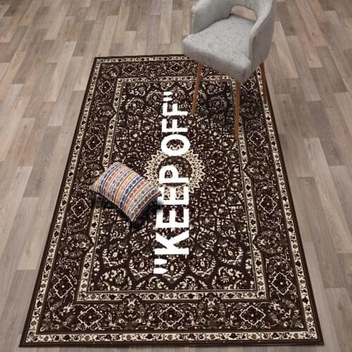 Keep Off Vintage 9 Patterned Rug, Non-Slip Kitchen Rug,Corridor Carpet,Area Rug, modern Carpet, Design Rug,Themed Carpet