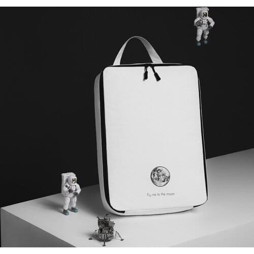 Moon Tyvek Waterproof Storage Bags Ziplock Bag Travel Home Storage Suitcase Closet Clothes Organizer Eco-friendly Shoes Bag